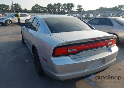 2012 Dodge Charger Police из США, поврежденный, VIN 2C3CDXAT4CH282537